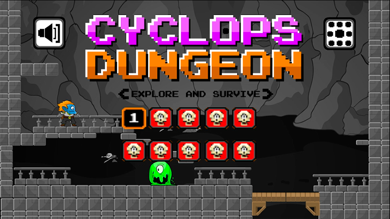 Cyclops Dungeon Complete Game Assets Game Asset Packs
